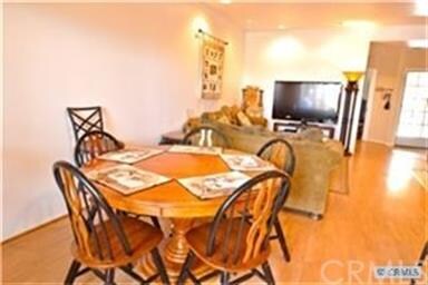 Open dining area.