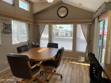 Dining Area in Park Model