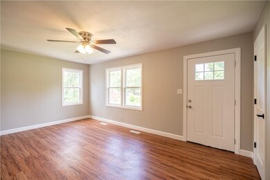 Living room facing front door