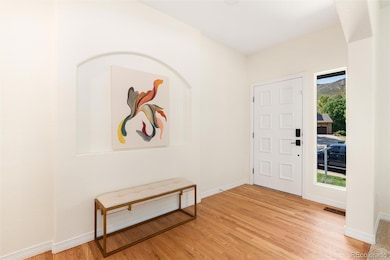 The home's entryway - lot's of natural light.