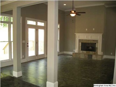 Great Room is open to the kitchen and keeping room