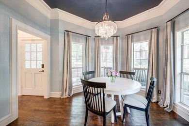 Dining space featuring 5 step 12