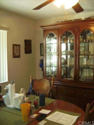 Eating area connected to kitchen.