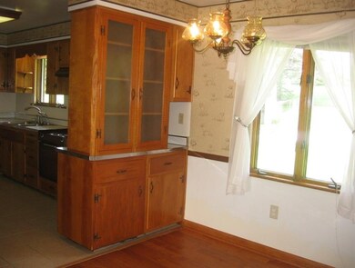 There is plenty of storage space in the dining roo