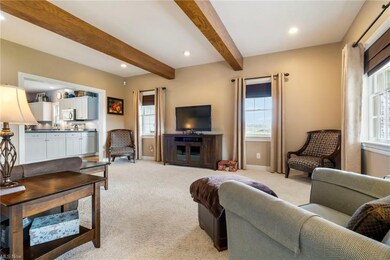 GORGEOUS AND SPACIOUS LIVING ROOM WITH BEAUTIFUL W