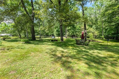 View of grassy yard
