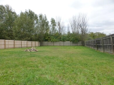 HUGE yard