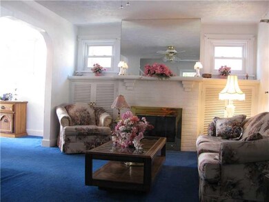 Living Room. Another view, notice the multi-pane w
