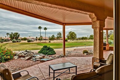 covered back patio view