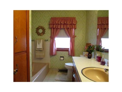 Bathroom. Large bathroom with built in cabinets an