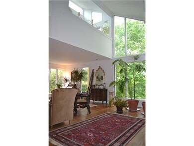 Living Room. Step down into the two story living r