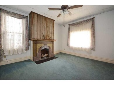 Living Room. The living room offers gas fireplace,