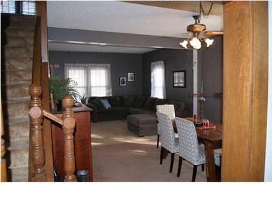 View from Kitchen to Dining Room