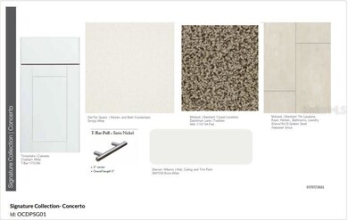 Design selections. This home is currently under co