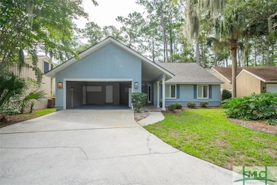 Spacious, spic and span garage