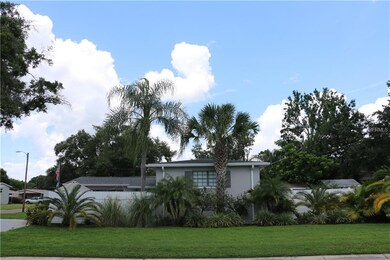 South side of house. Mature landscaping enhances c