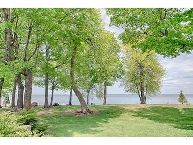 Lake view from unit