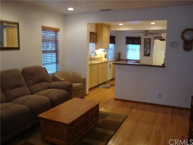 Living room looking towards kitchen.