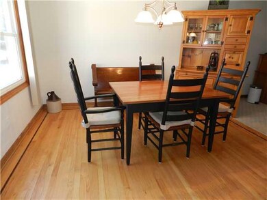 Dining Room. Formal dining room with hardwood floo