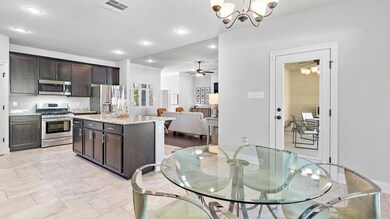 Flowing floor plan is perfect for entertaining.