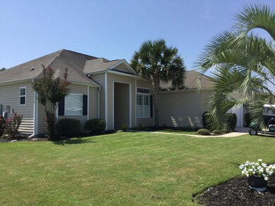 Yard has irrigation system