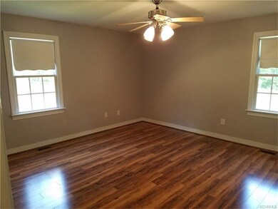 Master Bedroom with new PergoMax wood floors