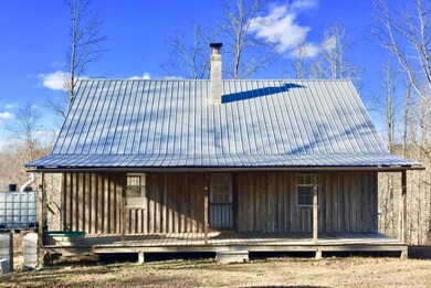 front of cabin