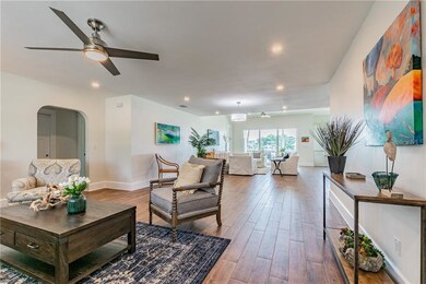 View from front door showing Living Room in the fo