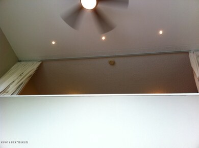 Another view looking up toward loft