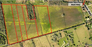Main Hwy Aerial Tract Numbers