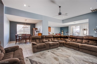 Living room featuring a wealth of natural light, l