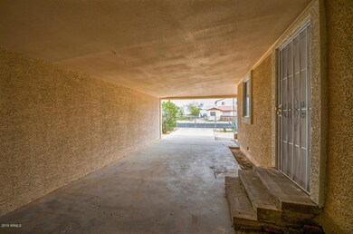 Car port view