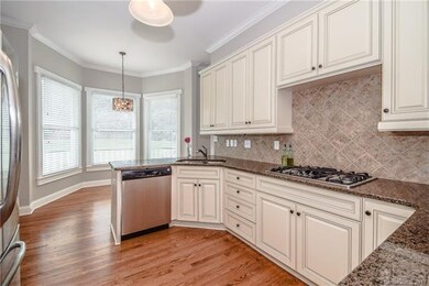 Updated Eat-in Kitchen with Custom Antique Glazed 