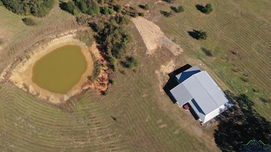 Drone / aerial view of a large body of water