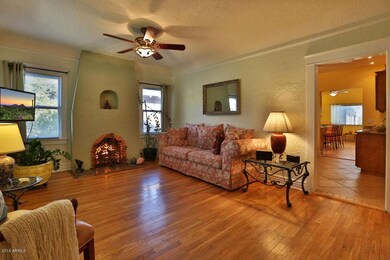 Living room to dining