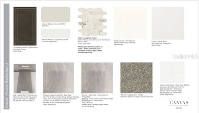 Design selections. This home is currently under co