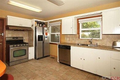 Kitchen is spacious and features stainless steal a