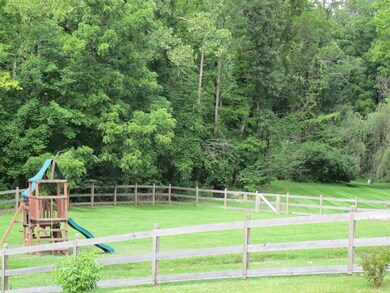 Rear view of the yard