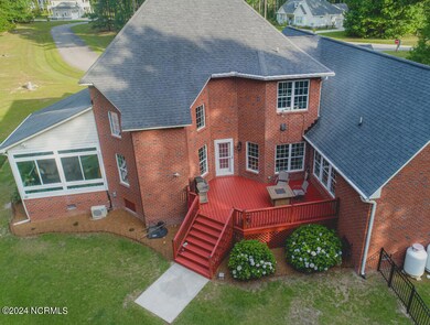 large backyard