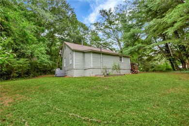 Low maintenance yard and Woods to play in