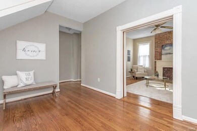 Entry and Family Room with Sliding Pocket Door!