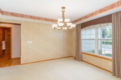 Formal dining or office at the front entrance