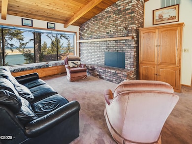 Brick Fireplace
