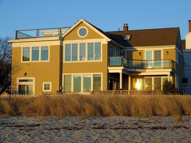 View from the beach