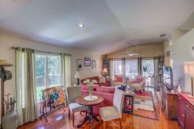Another view of the living room setting.