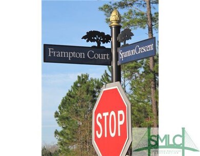 View. Street sign on corner of lot.
