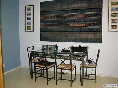 in kitchen dining area