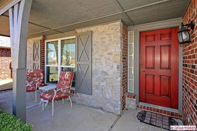 Sit back and relax on this inviting porch.