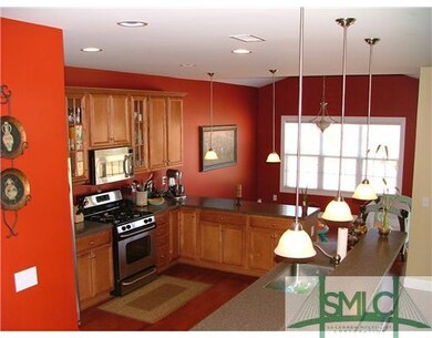 Kitchen. The home features a very open floor plan 