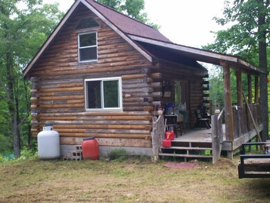 Side of porch entry